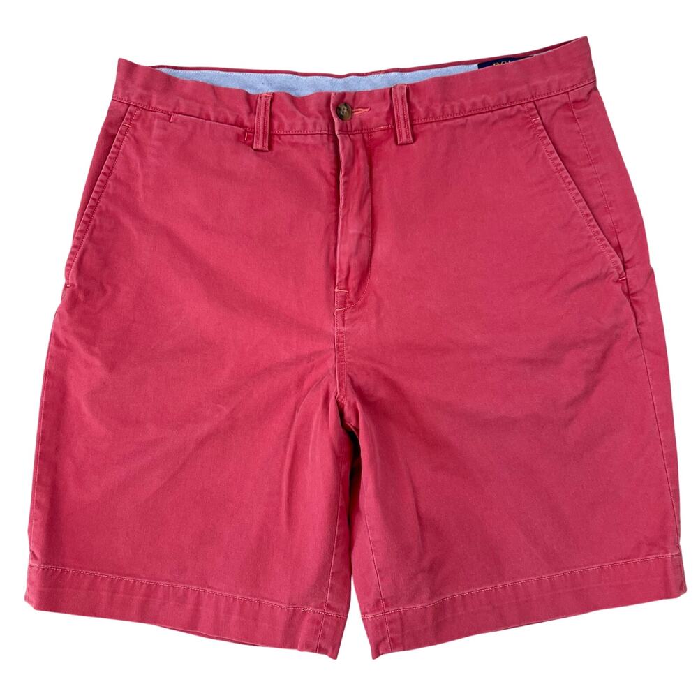 Polo Ralph Lauren Men's Salmon 8.5 Inch Twill Stretch Classic Fit Chino Short 33